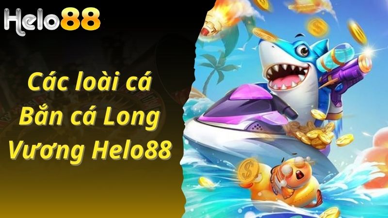 Các loài cá trong bắn cá Long Vương Helo88